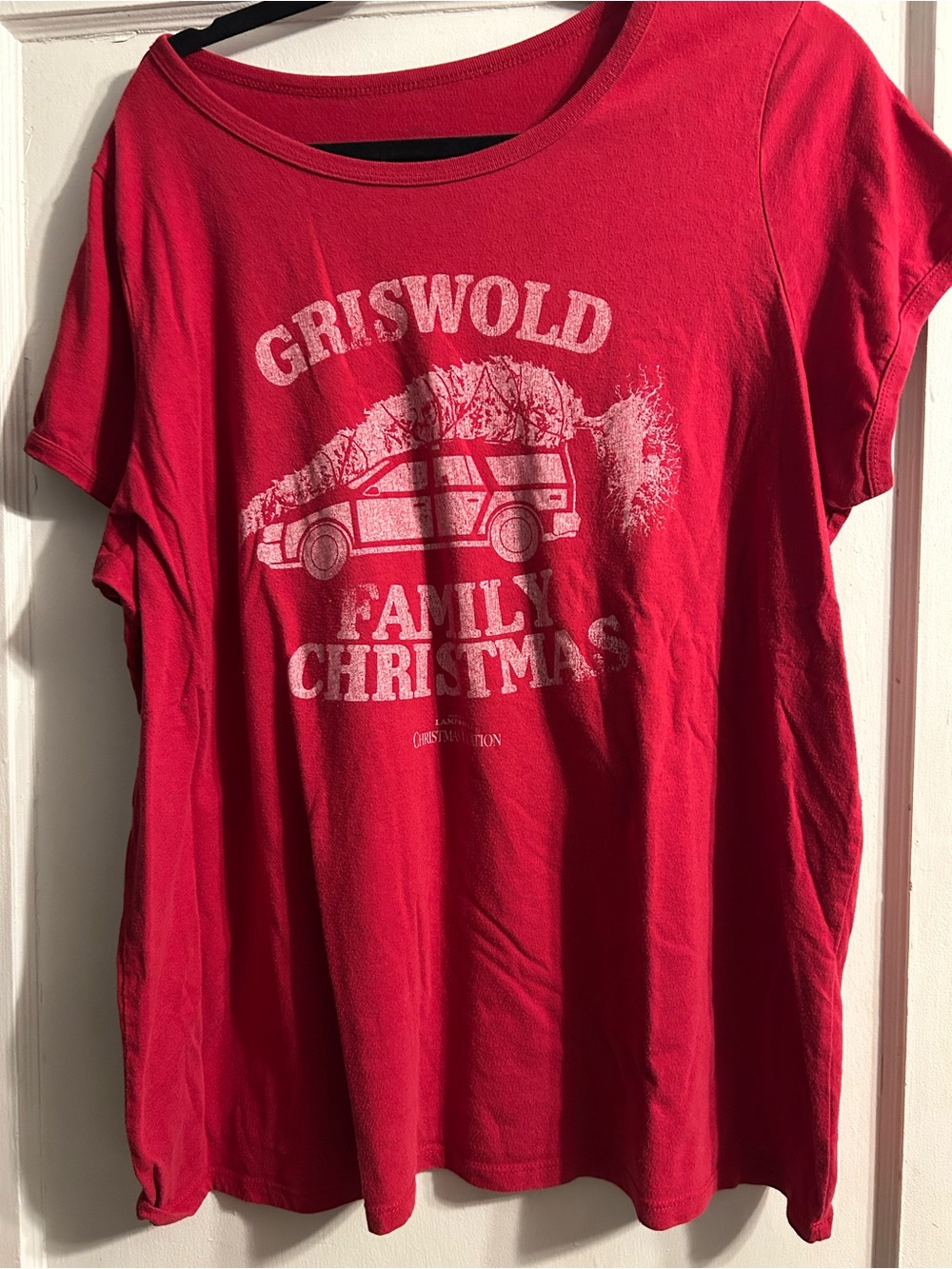 Ripple Junction Red Graphic Holiday Tee